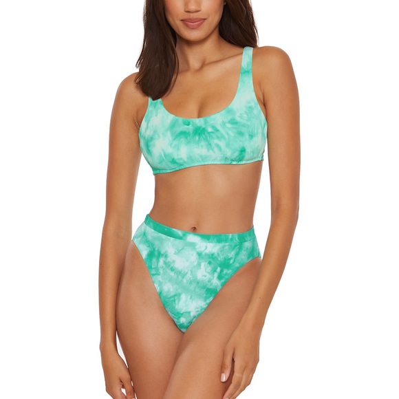 BECCA Other - BECCA SWIM CRYSTAL OVER SHOULDER BIKINI size M